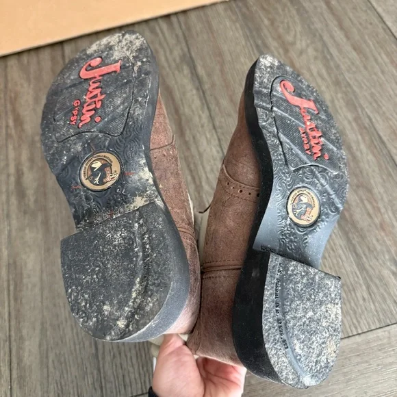 Justin cowgirl boots - Picture 6 of 7